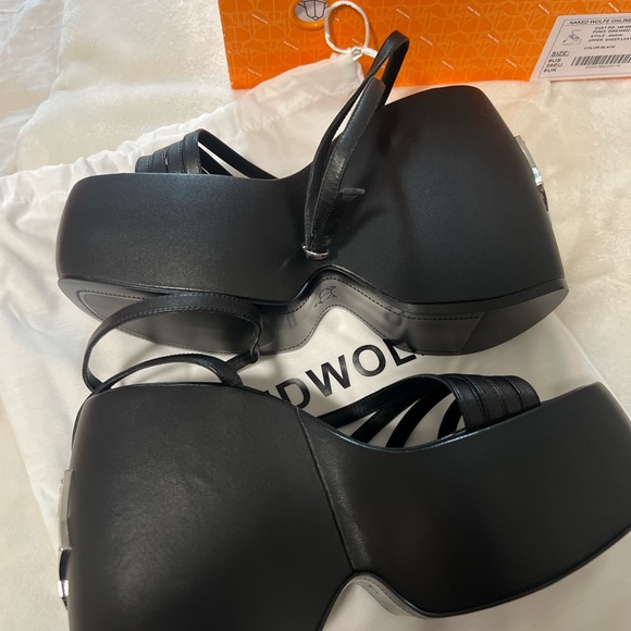 NAKED WOLFE PLATFORM HEELS - Picture 2 of 4